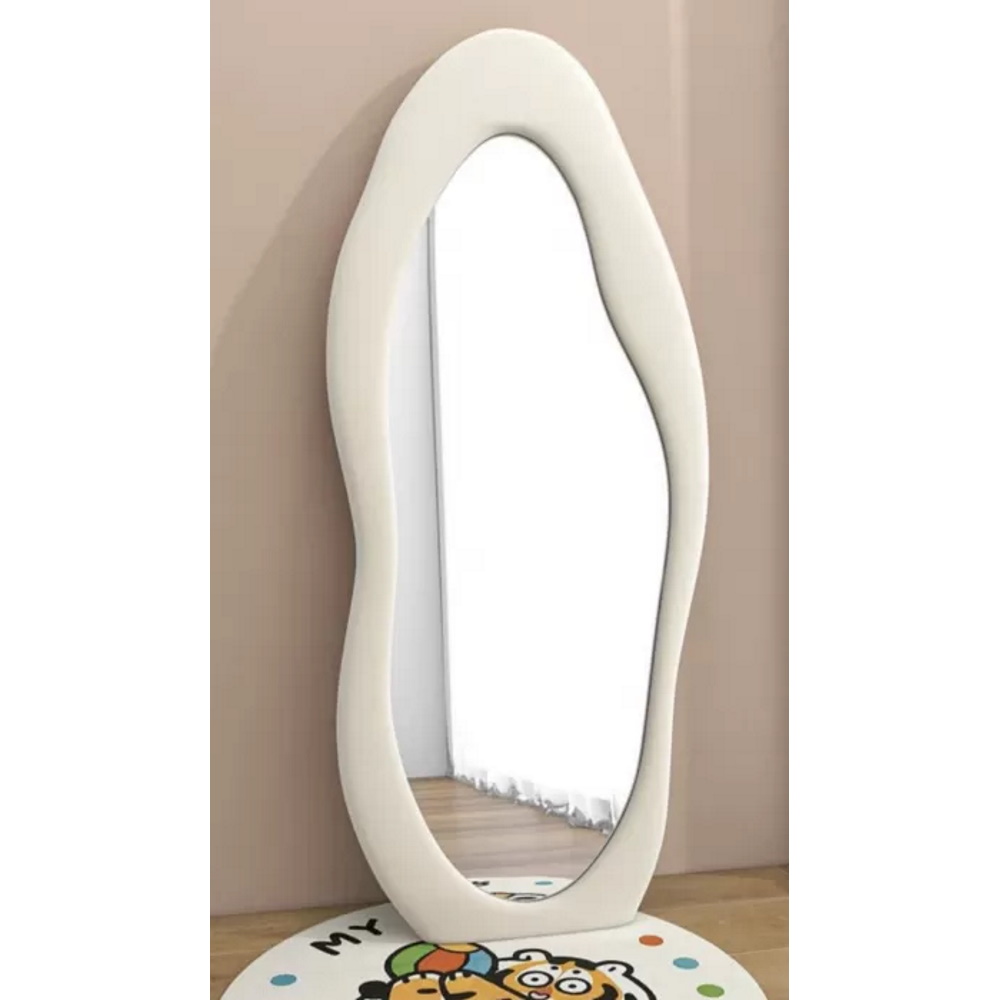 מראה אמורפית כולל מסגרת קטיפה - 178x75 סמ dna comfort