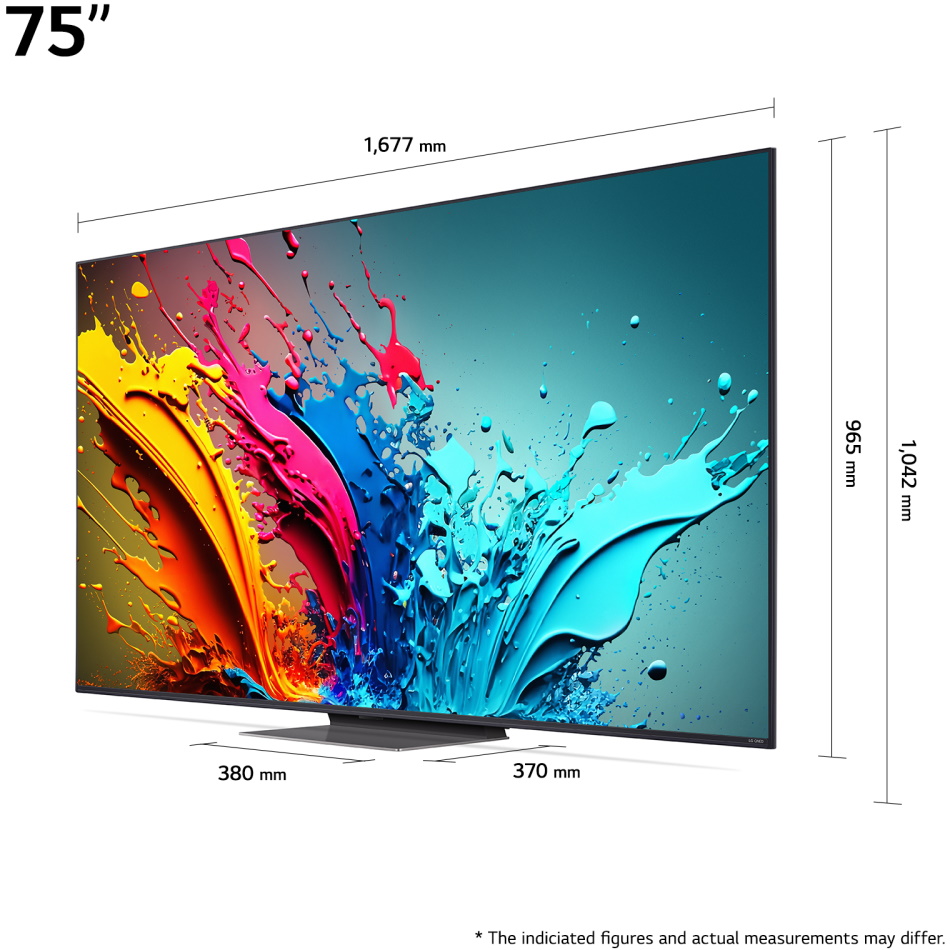 טלוויזיה חכמה 75 lg qned