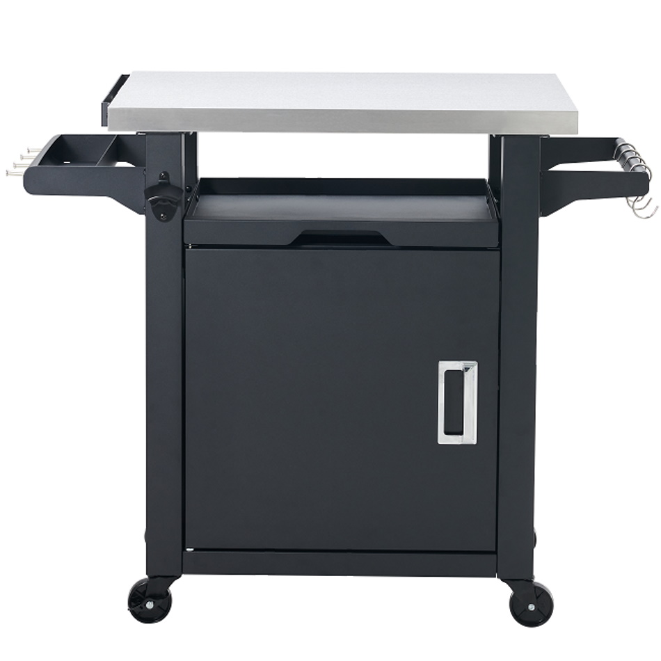 שולחן עגלה ברביקיו לטאבון Viking &lrm;76x50.5