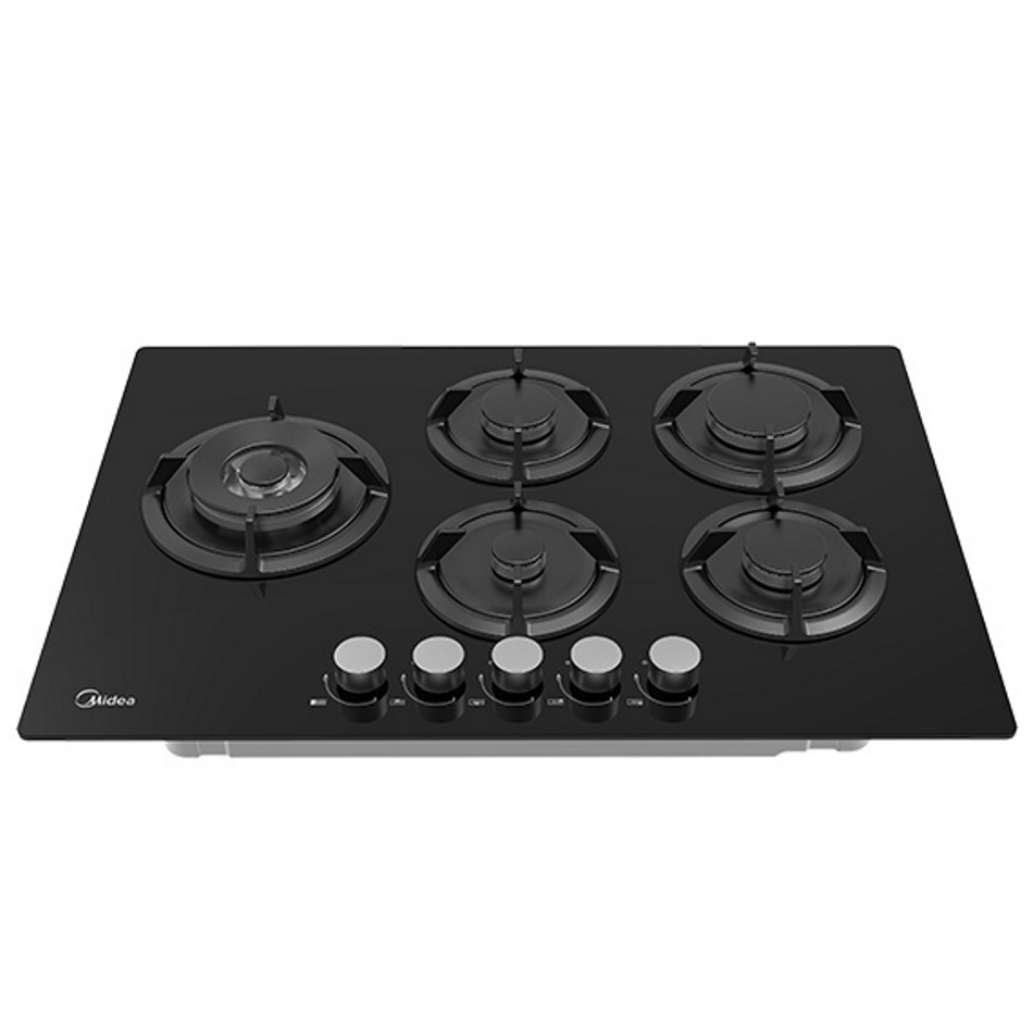 defendi 75gp503-b זכוכית שחורה midea