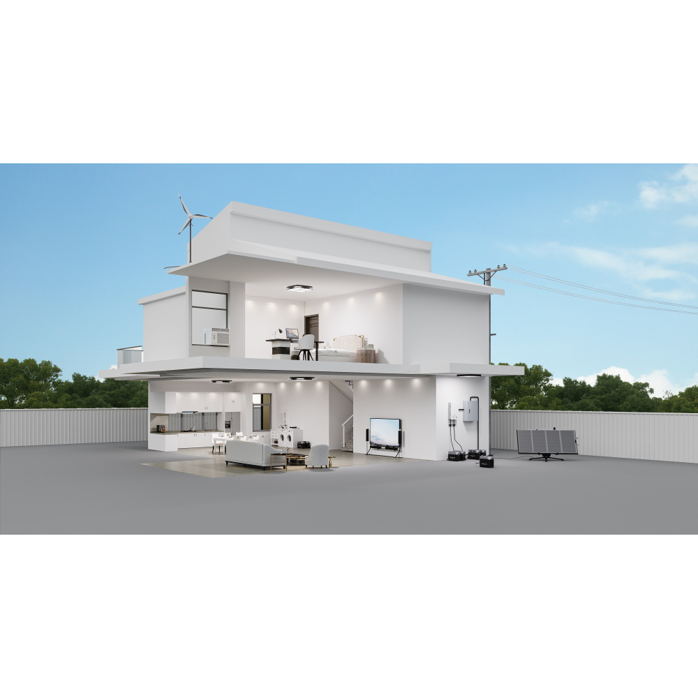 סט תחנת כוח ניידת 3600wh כולל פאנל סולארי מתקפל ecoflow 400w