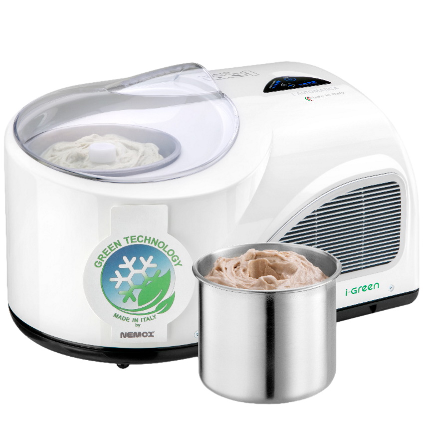 מכונת גלידה 1.5 ליטר Nemox &lrm;Gelato NXT1 lautomatica i-Green לבן