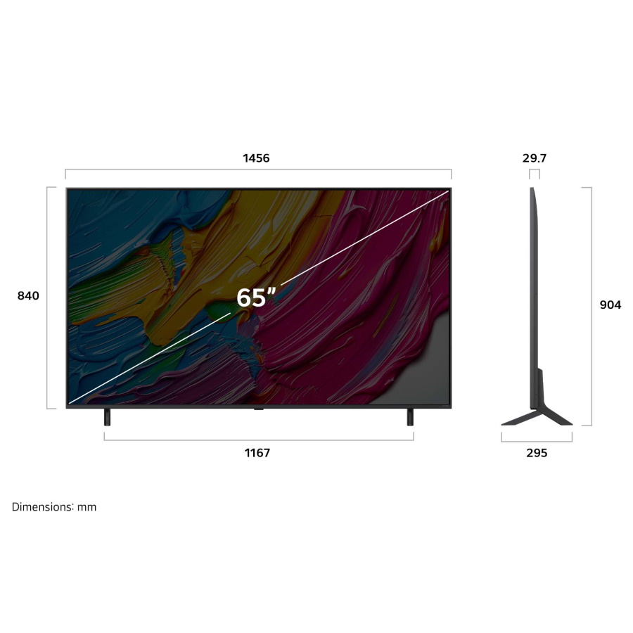 טלוויזיה חכמה 65 lg 4k qned