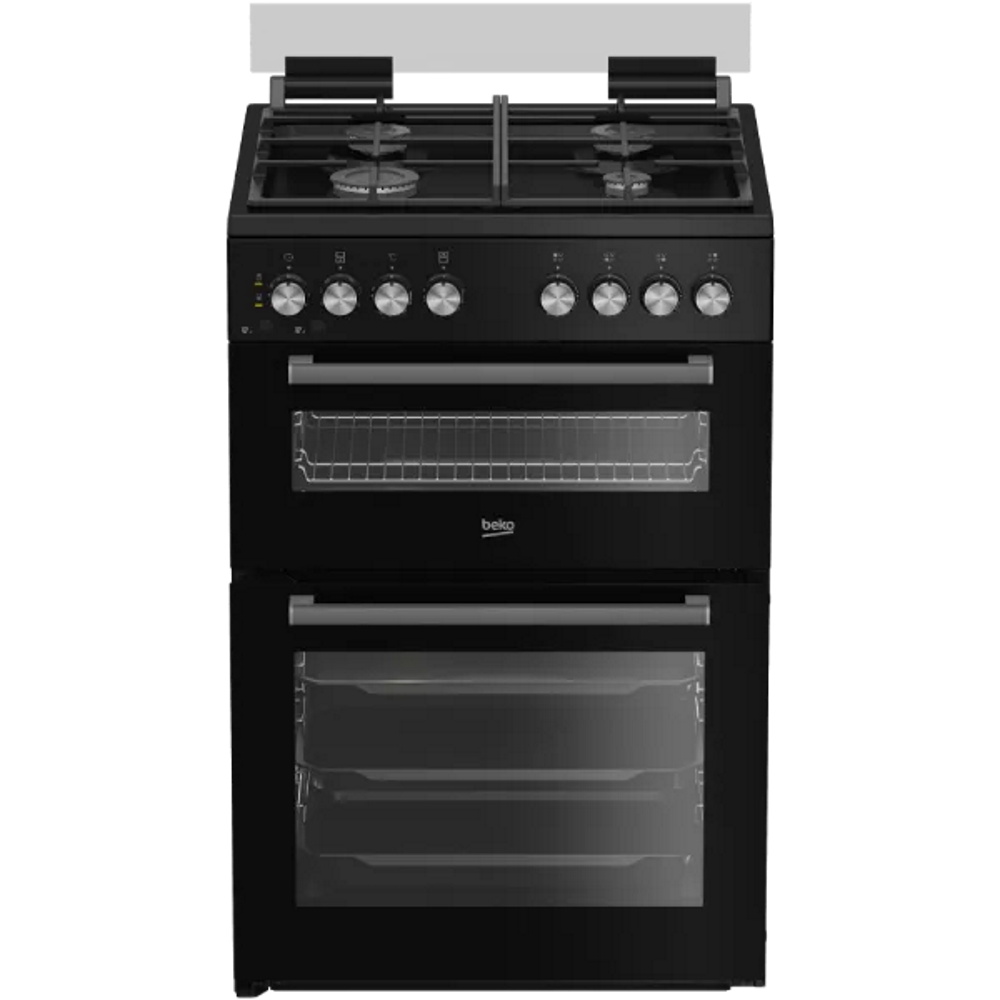 תנור אפייה דו תאי משולב כיריים גז - 4 להבות beko