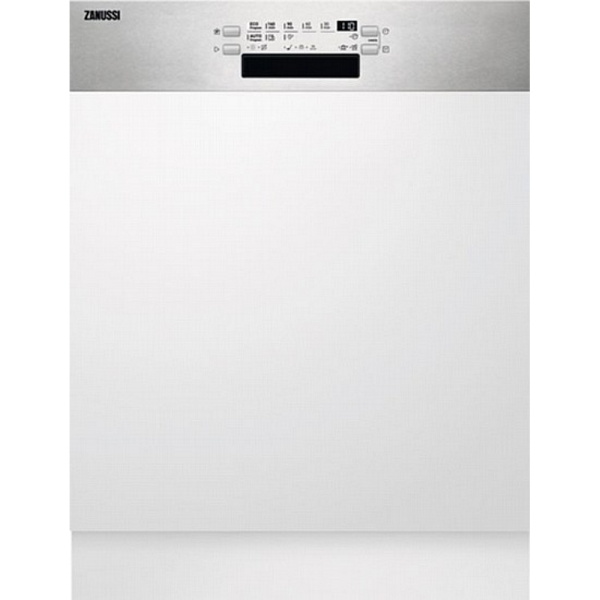 מדיח כלים חצי אינטגרלי רחב Zanussi &lrm;ZDSN653X2