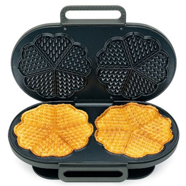 double waffle iron black wm5db-200 wilfa