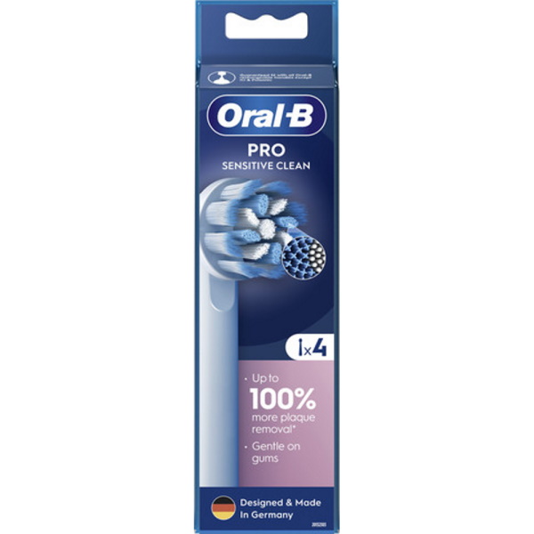 תמונה של סט 4 ראשי מילוי למברשת שיניים חשמלית oral-b