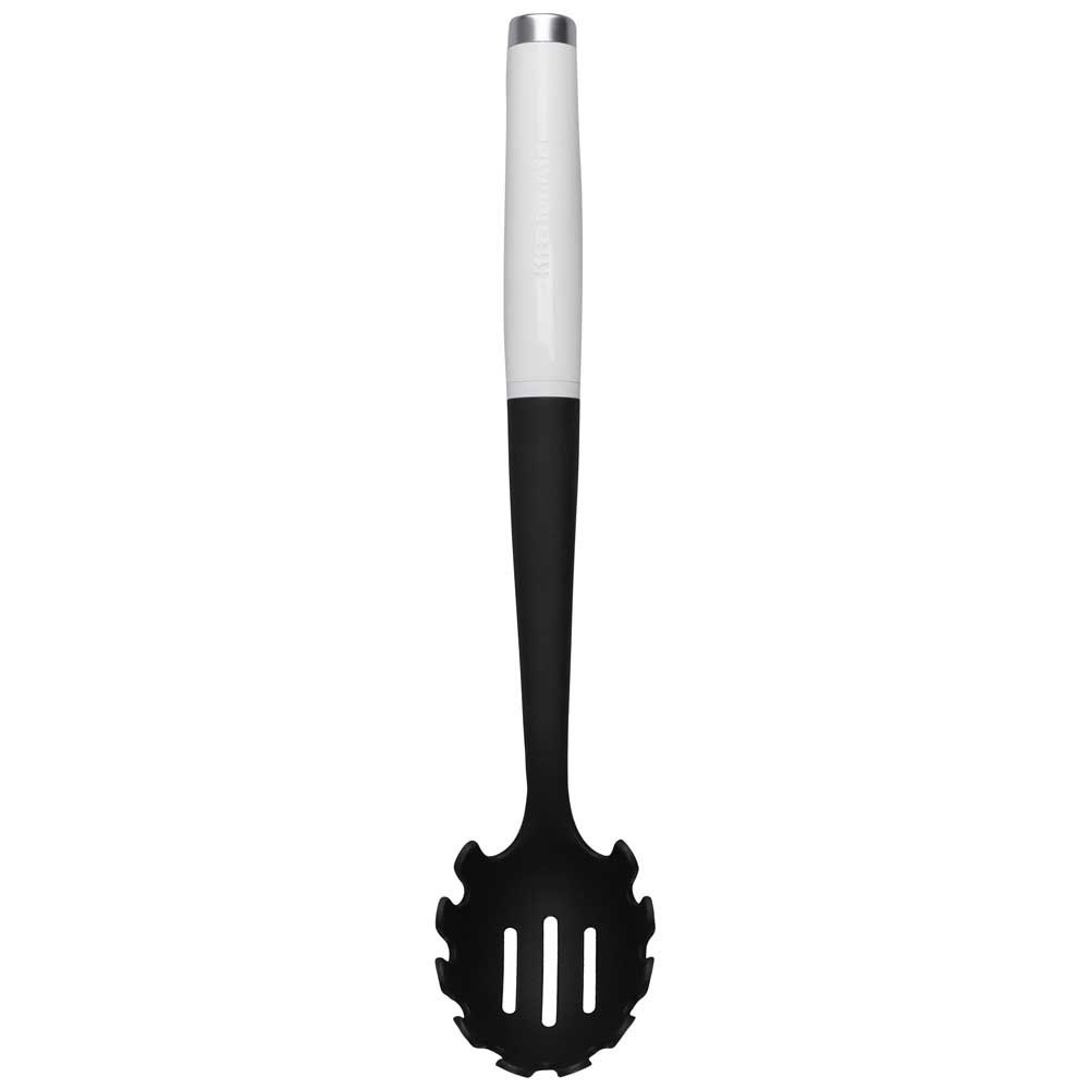 כף פסטה KitchenAid &lrm;Nylon Pasta Fork KCG005OHWHE לבן