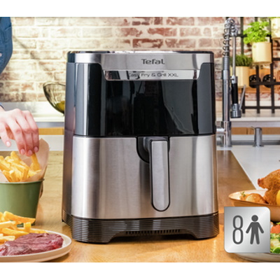 סיר טיגון דיגיטלי ללא שמן 6.5 ליטר tefal