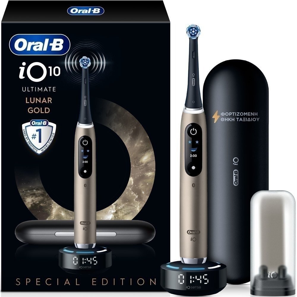 מברשת שיניים חשמלית נטענת Oral-B &lrm;iO Series 10 Special Edition - זהב