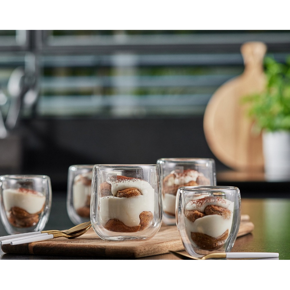 תמונה של זוג כוסות 360 מל food appeal double glass