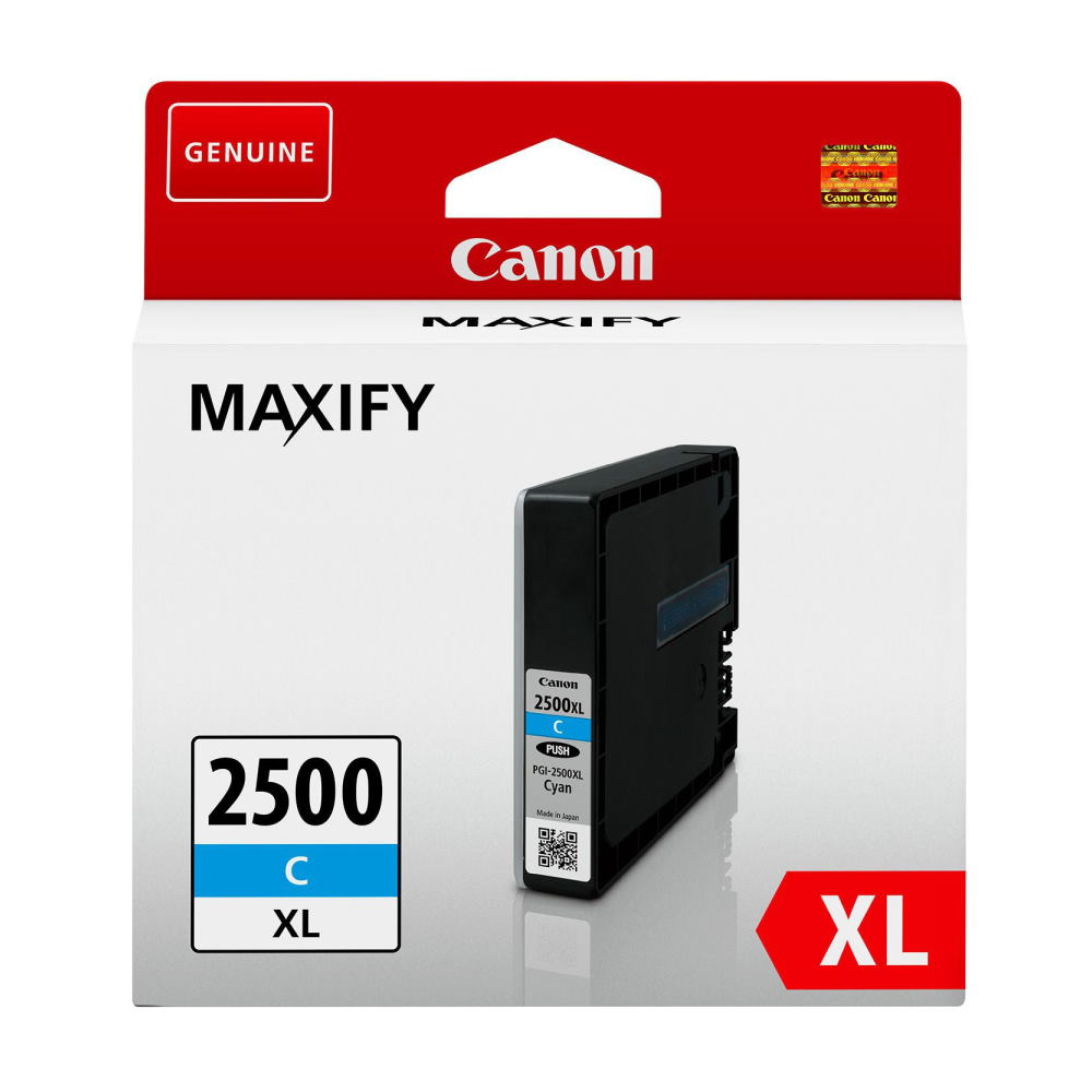 ראש דיו ציאן מקורי Canon &lrm;PGI-2500XL C