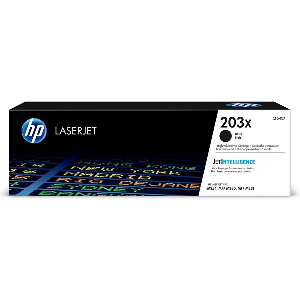 טונר שחור מקורי HP &lrm;203X CF540X