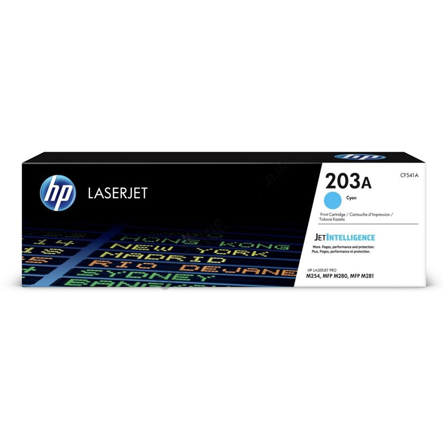 טונר ציאן מקורי HP &lrm;203A CF541A
