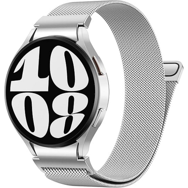 רצועה מגנטית כסופה לשעוני Nordic Samsung Galaxy Watch 7 &lrm;0742779145642