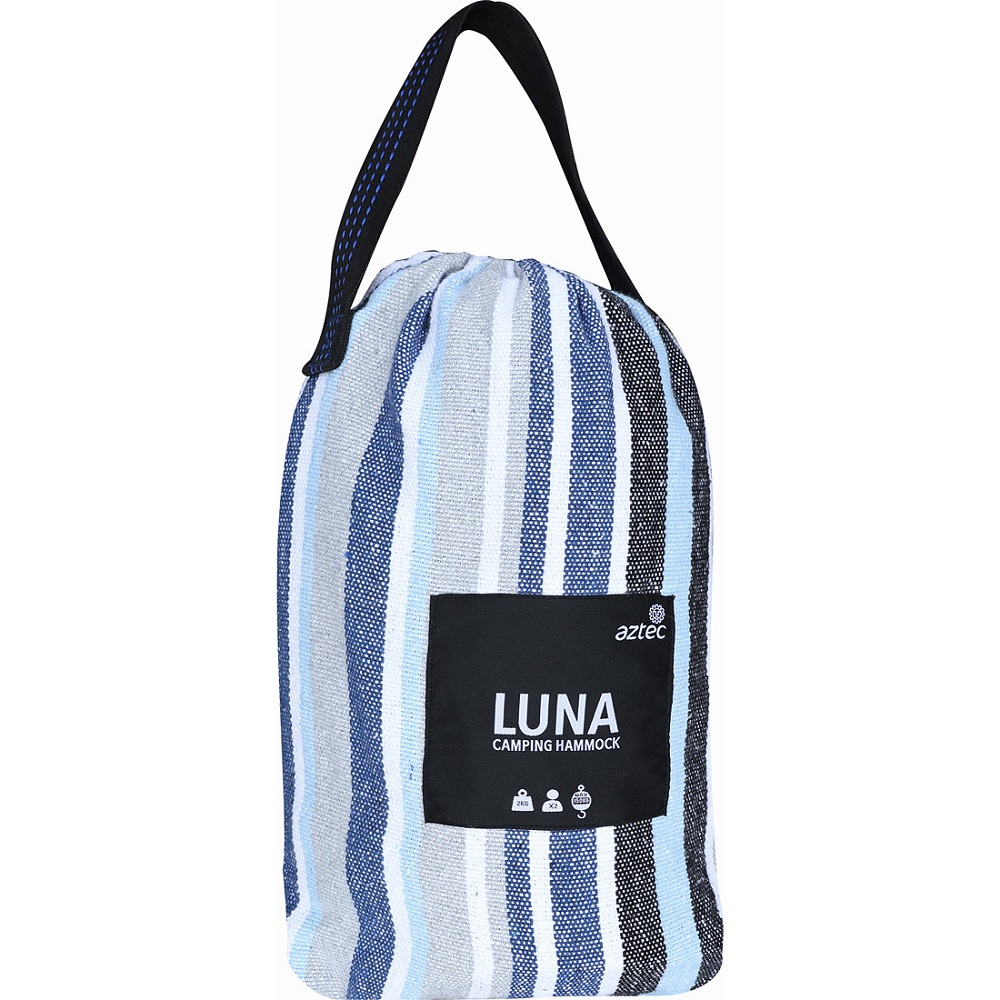 luna double - פס כחול aztec