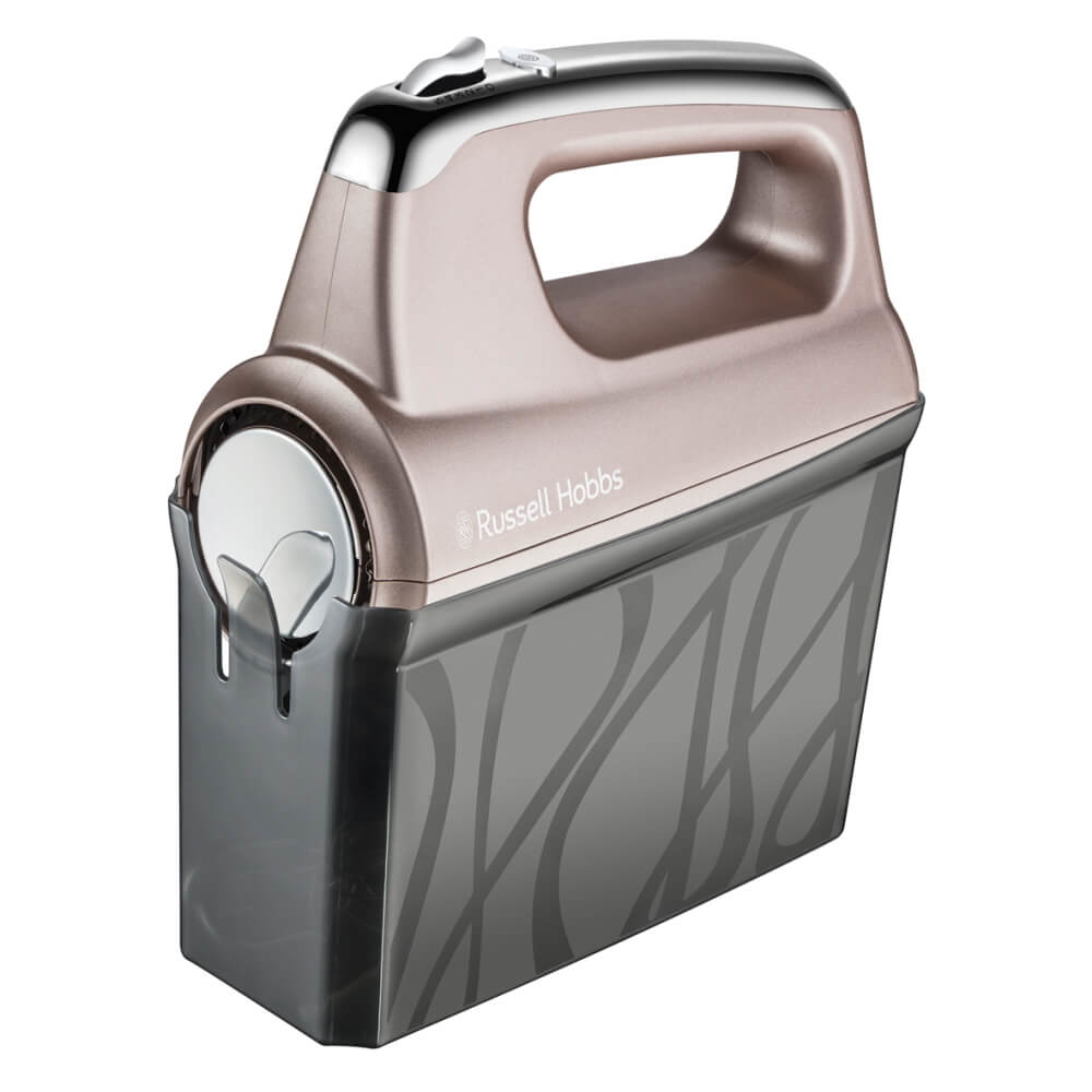 תמונה של מיקסר יד כולל תא אחסון אביזרים russell hobbs