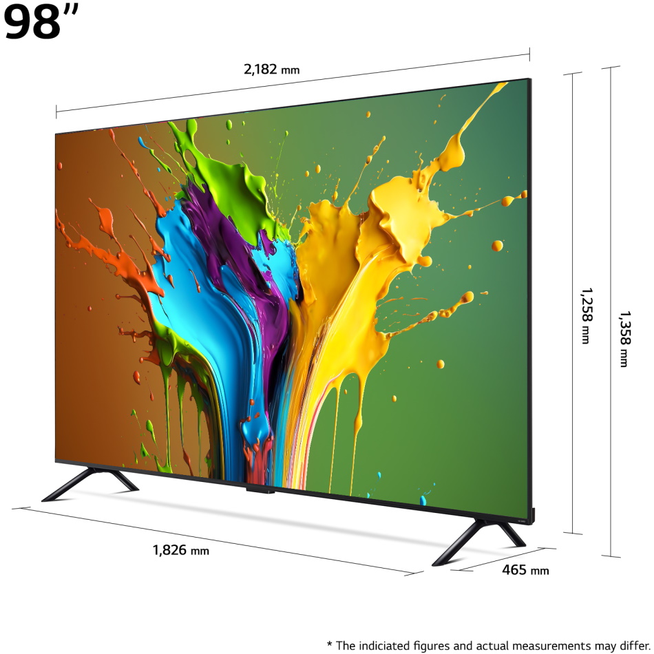 טלוויזיה חכמה 98 lg qned nanocell