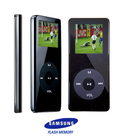 נגן flash samsung mp4