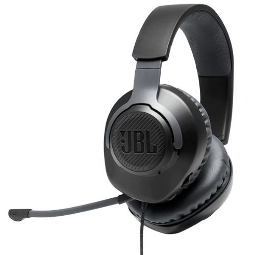 אוזניות גיימינג חוטיות JBL &lrm;Quantum 100 שחור