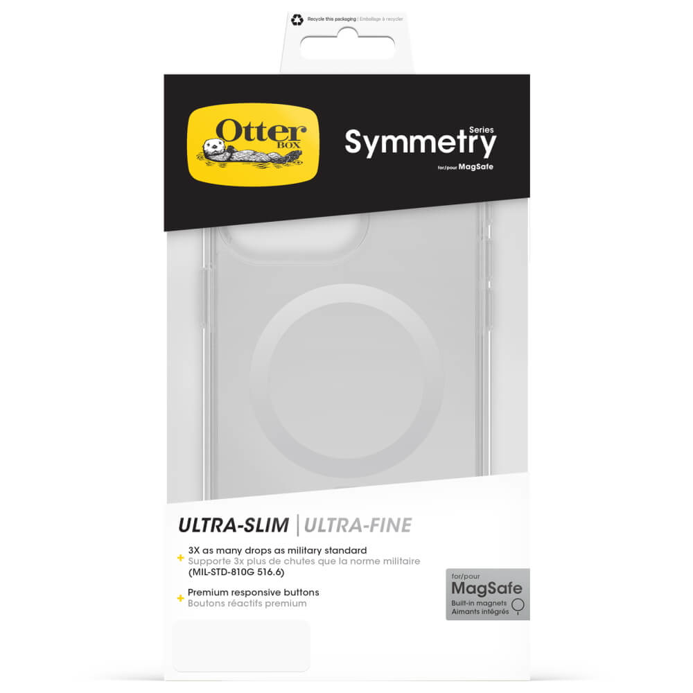 iphone 15 pro max - symmetry plus שקוף otterbox