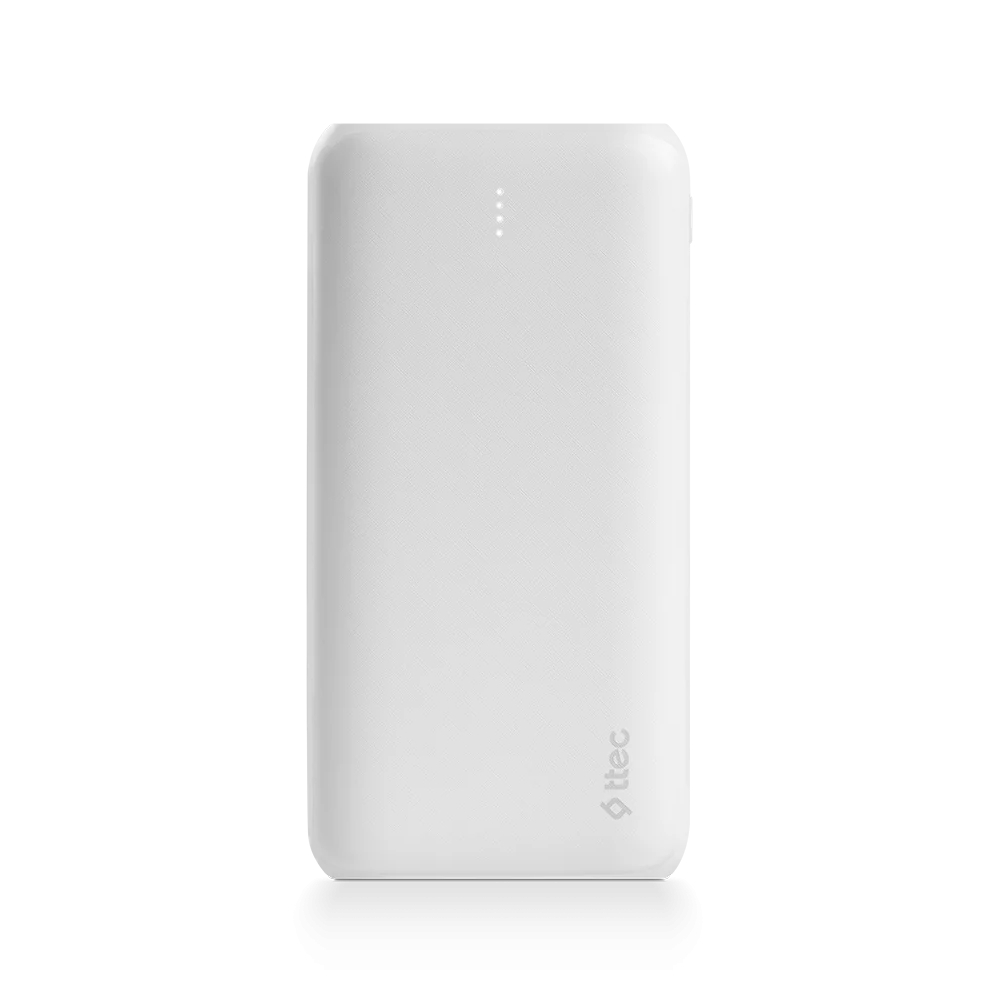 סוללת גיבוי ניידת 10,000mah כולל חיבור usb-c ושני חיבורי ttec usb-a