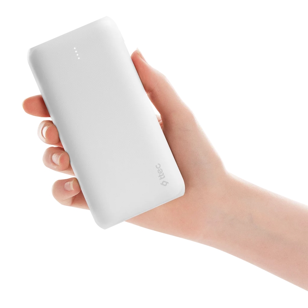 סוללת גיבוי ניידת 10,000mah כולל חיבור usb-c ושני חיבורי ttec usb-a