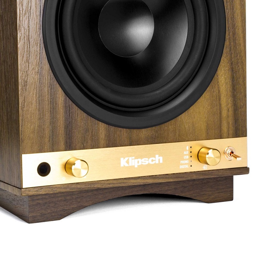 תמונה של רמקולים מדפיים אקטיביים אלחוטיים klipsch