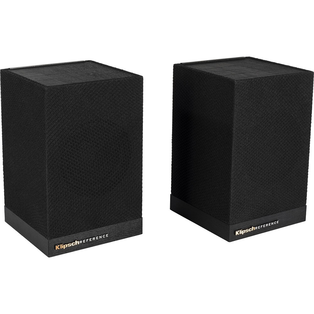 זוג רמקולים קומפקטיים אלחוטיים למקרן קול klipsch