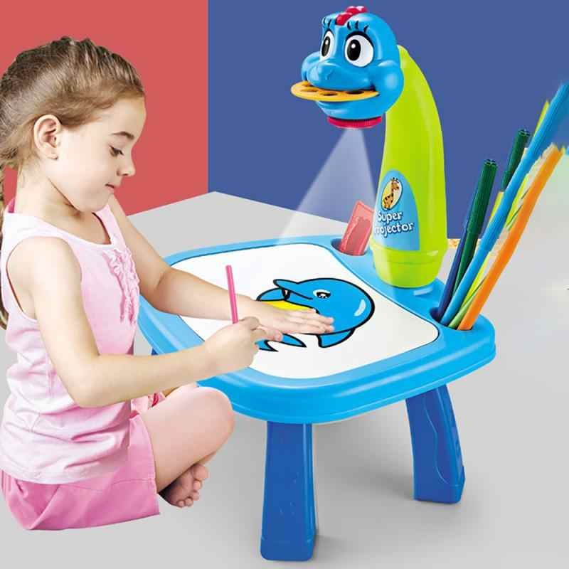 תמונה של ערכת לימוד ציור הכוללת שולחן מקרן וצבעים 2surpriseu