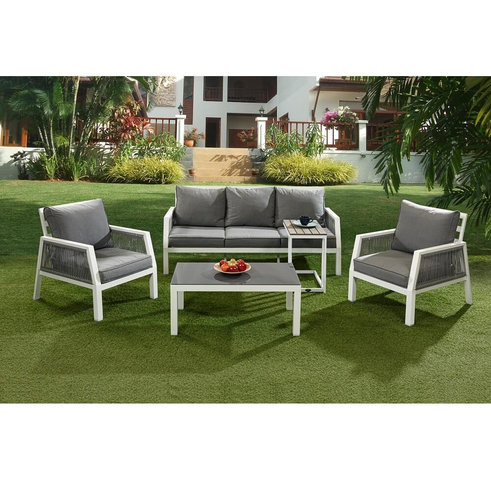 תמונה של מערכת ישיבה 4 חלקים מאלומיניום australia garden
