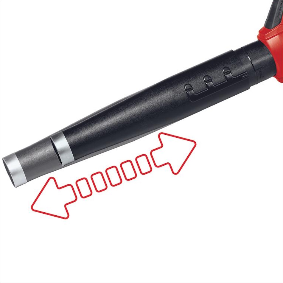 מפוח נושף טורבו 36v כולל 2 סוללות ומטען einhell