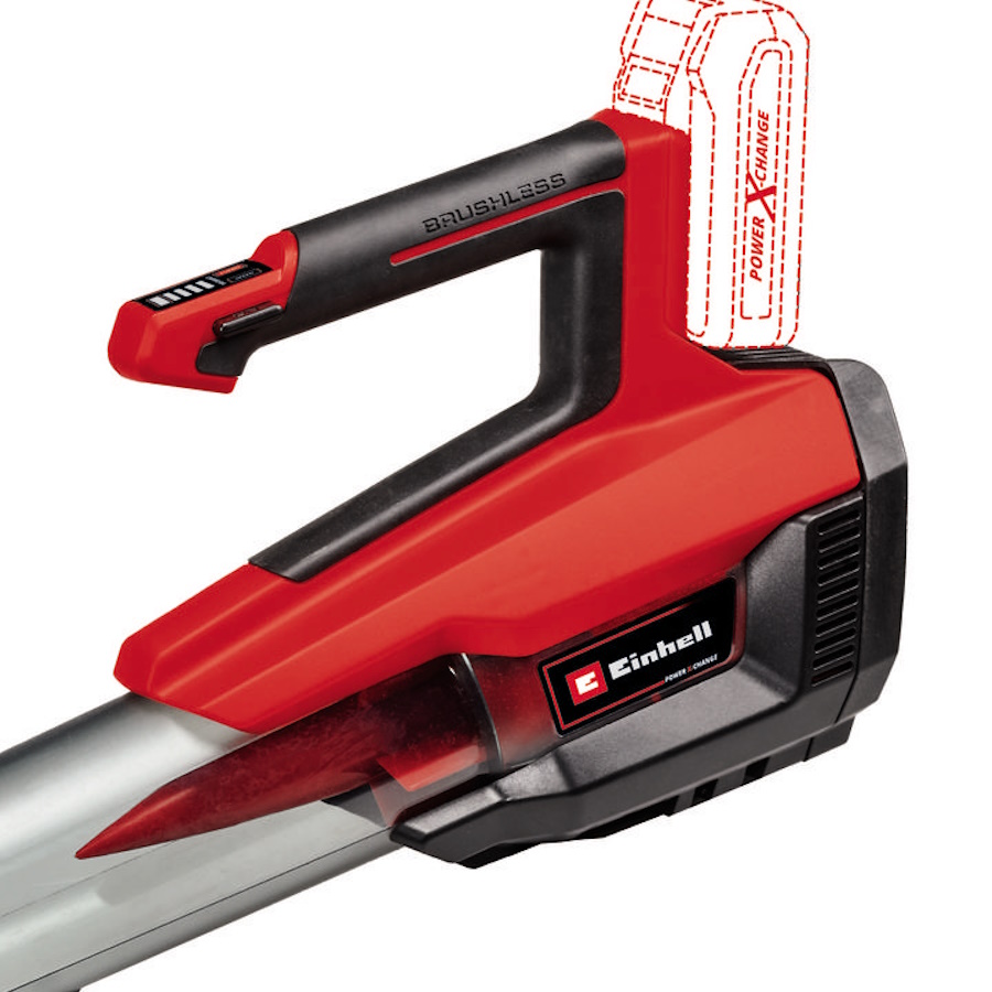 מפוח עלים נושף טורבו עוצמתי einhell 18v