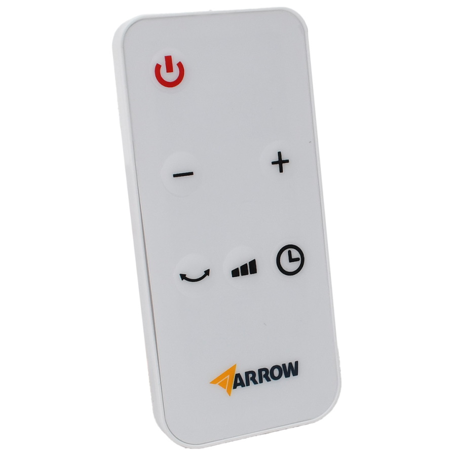 מפזר חום מגדל קרמי כולל שלט רחוק ותצוגת לד arrow 2200w