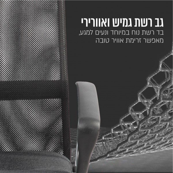 תמונה של כיסא מנהל ארגונומי carbon