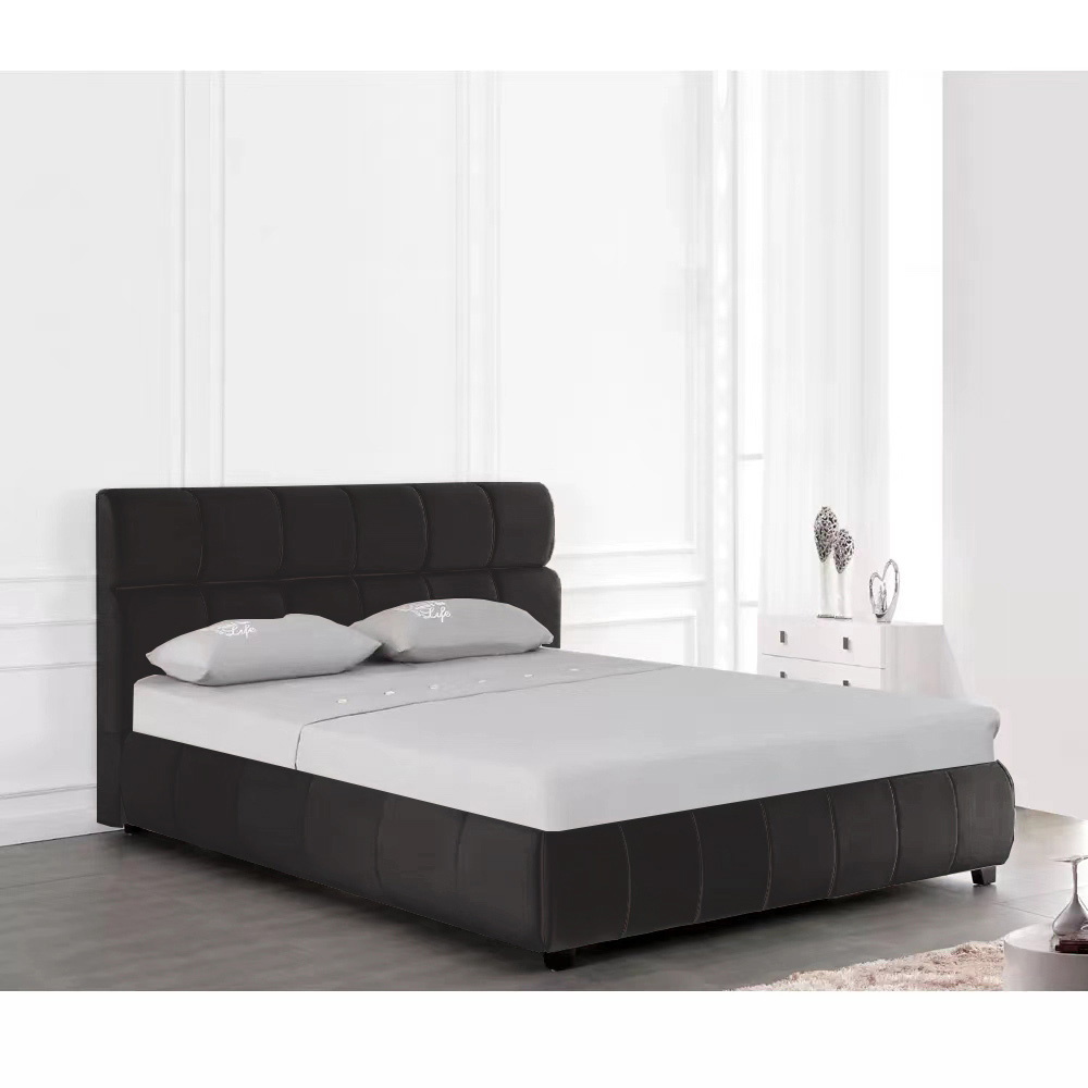 מיטה זוגית מעוצבת כולל ארגז מצעים Home Decor &lrm;קווין זוגית