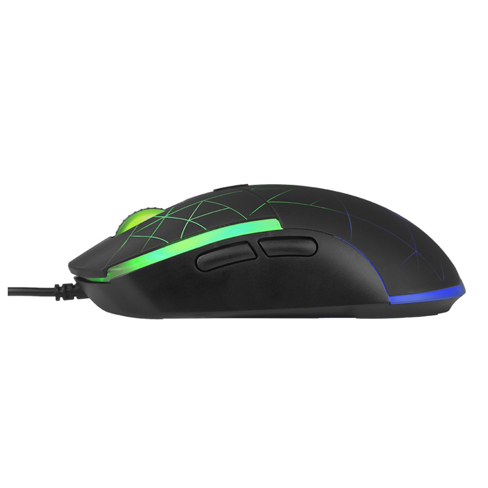 תמונה של עכבר גיימינג חוטי משולב תאורת marvo rgb