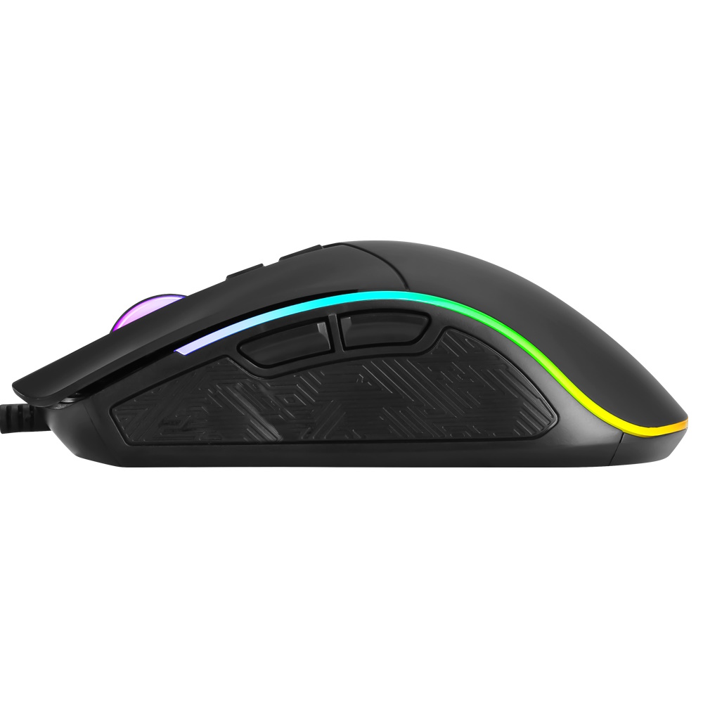 תמונה של עכבר גיימינג חוטי משולב תאורת marvo rgb