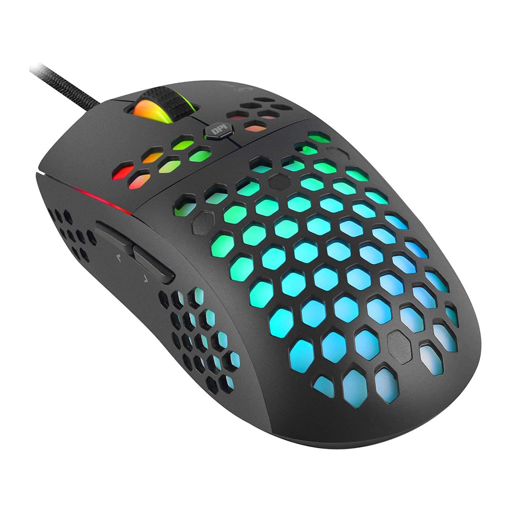 תמונה של עכבר גיימינג חוטי משולב תאורת marvo rgb