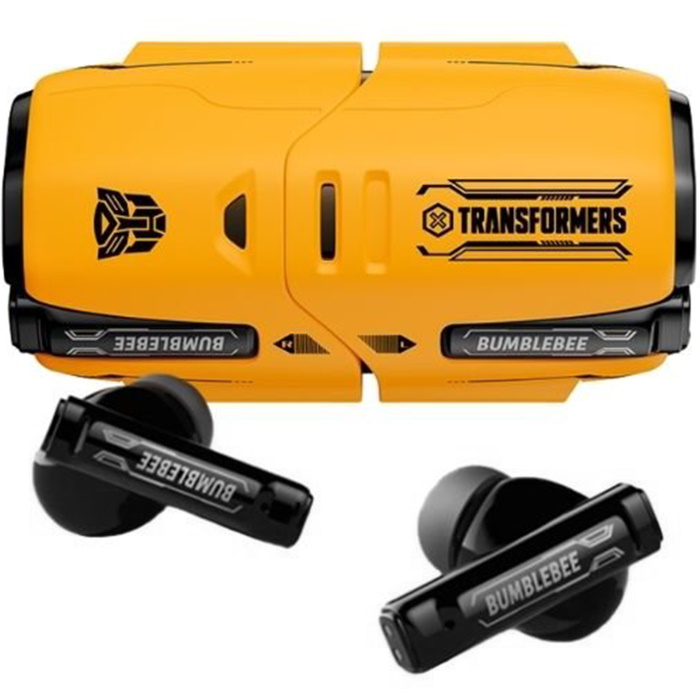 אוזניות TWS אלחוטיות Transformers &lrm;TF-T01 Pro צהוב