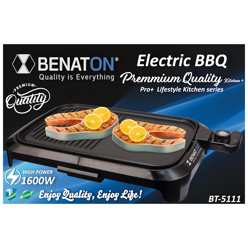 תמונה של גריל פלנצ׳ה חשמלי benaton