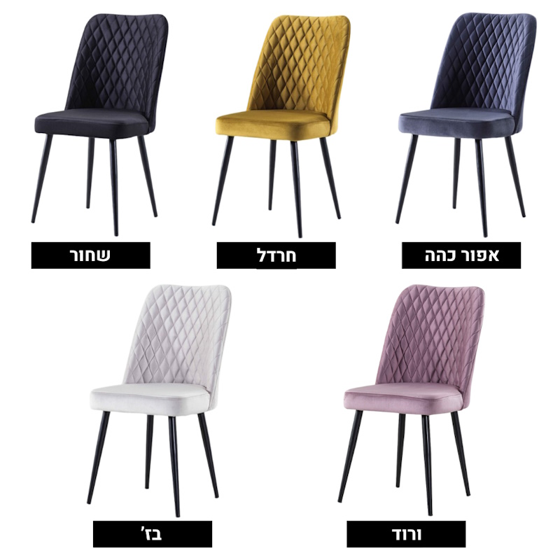 תמונה של פינת אוכל עגולה ונפתחת מעץ כולל 4 כיסאות מעוצבים leonardo