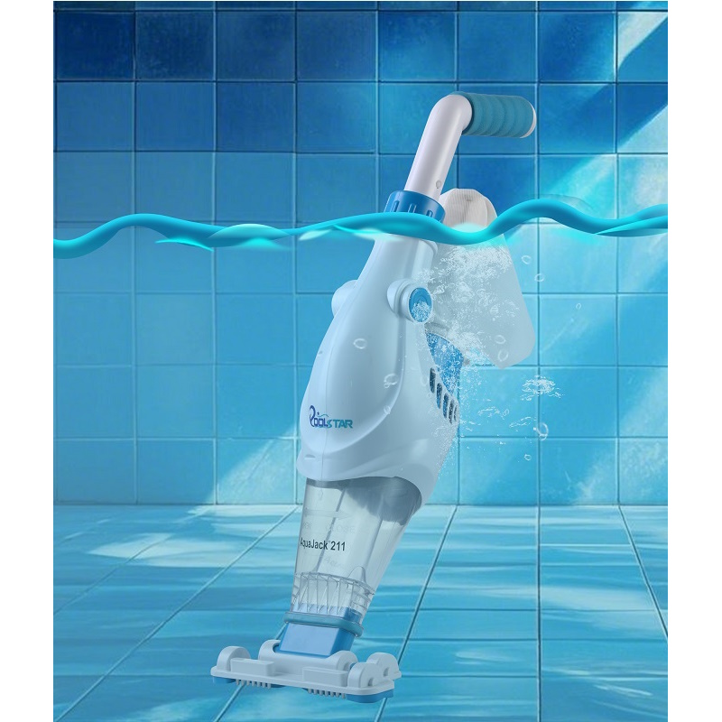 תמונה של שואב קרקעית נטען לבריכה poolstar