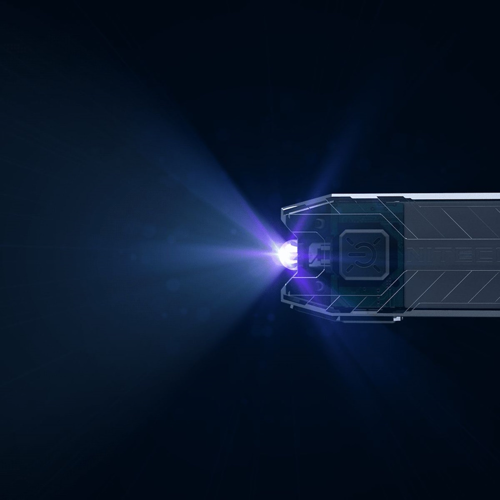 תמונה של פנס כיס uv ‏נטען nitecore