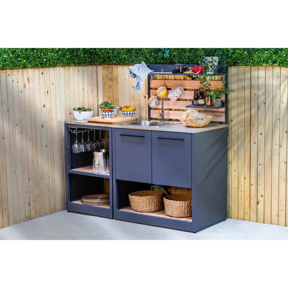 יחידת כיור מודולרית למטבח חוץ sahara bbqs