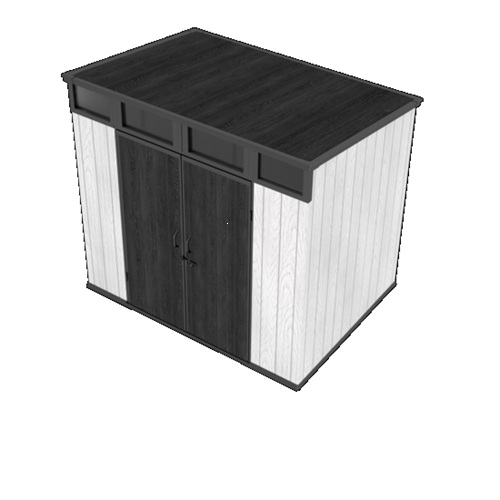 תמונה של מחסן פלסטיק kingcenter pent 8x6