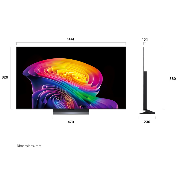 תמונה של טלוויזיה חכמה 65 lg 4k oled
