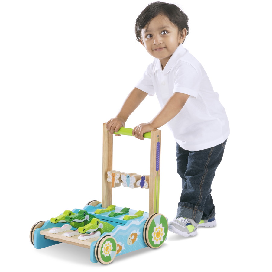 הליכון דחיפה מעוצב melissa&doug