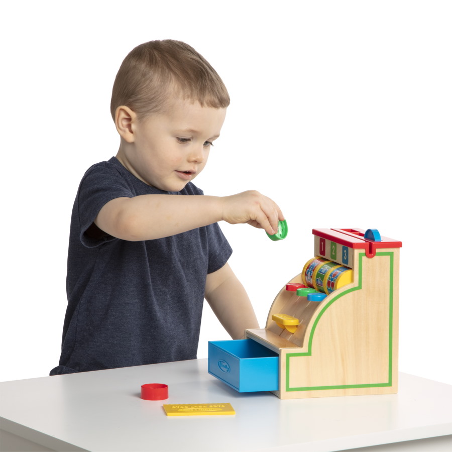 משחק קופה רושמת melissa&doug