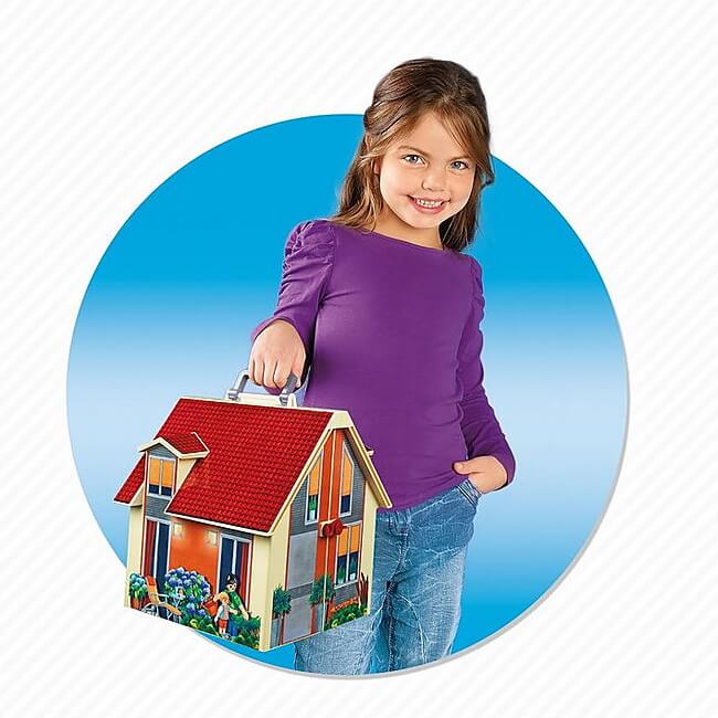 בית בובות קומפקטי playmobil
